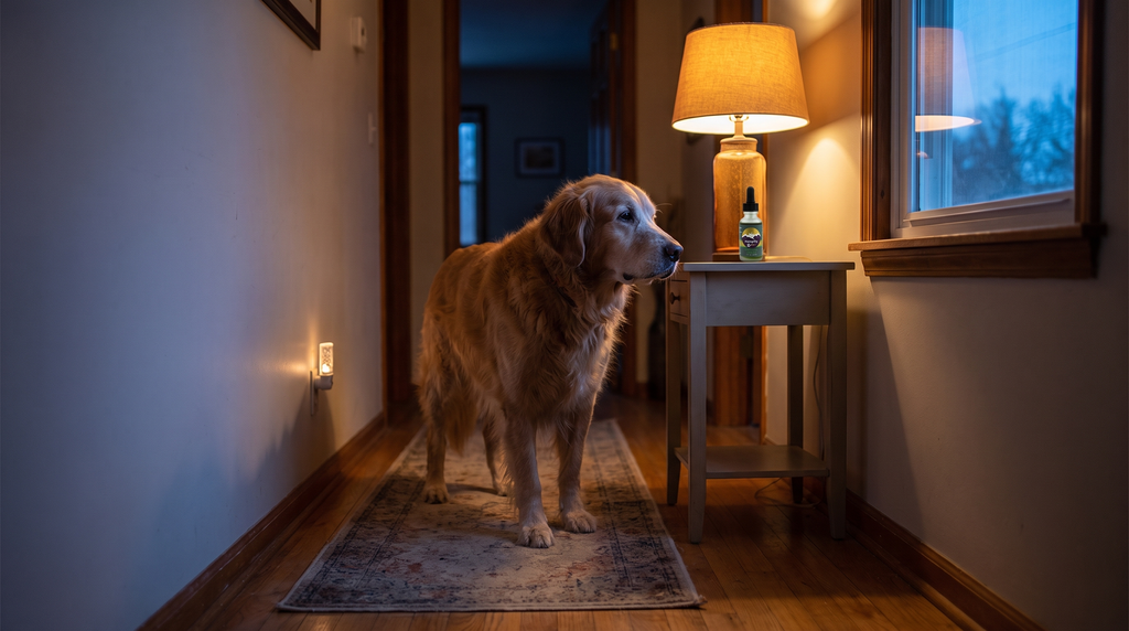 Sundowners in Dogs: What It Is, What Else It Could Be, and What Helps at Night