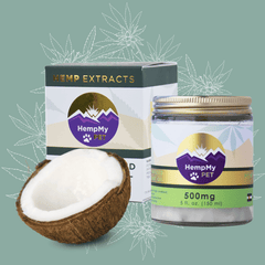 Hemp Infused Organic Coconut Oil - 100mg CBD Full Spectrum (5 fl. oz jar)