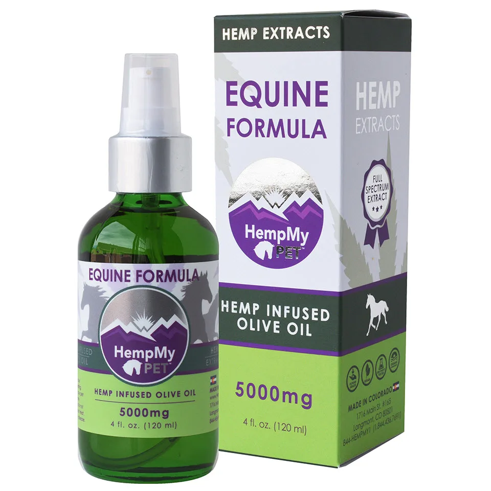 HempMy Pet Equine Bottle and Box